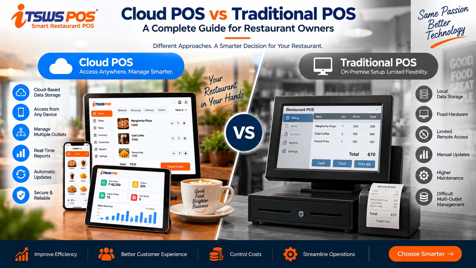Cloud POS vs Traditional POS: A Complete Guide for Restaurant Owners